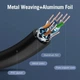 Патч-корд 1м, S/FTP cat 7 RJ-45 black VENTION (ICDBF) - изображение 7