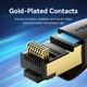 Патч-корд 1.5м, S/FTP cat 8 RJ-45 black VENTION (IKABG) - зображення 3