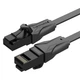 Патч-корд 0.5м, UTP cat 6 RJ-45 black VENTION (IBJBD) - зображення 1