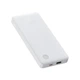 Повербанк Baseus Airpow Lite 10000 mAh 15W з USB-A та USB-C, LED індикатор, швидка зарядка, білий P1OO67500ZI3-OO - зображення 2