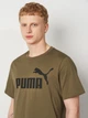 Футболка хлопковая длинная мужская Puma Essentials Foundation 68253381 XL Loden Green (4069161735967) - изображение 4