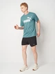 Футболка длинная мужская Puma Essentials Foundation 68255141 S Emerald Ice Heather (4069161731679) - изображение 3