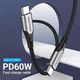 Дата кабель USB-C to USB-C 2.0m aluminum gray Vention (TADHH) - изображение 3