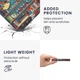 Обложка чехол с ремешком для руки kwmobile Flip Handstrap для PocketBook 700K3 Era Color Library Motto - изображение 5