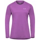 Реглан спортивний PRELIGHT SUNCOOL LS W Jack Wolfskin A65839_H0112 38-40 Фіолетовий (4064886613927) - изображение 5