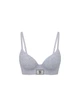 Бюстгальтер Victoria's Secret (225915816681) Perfect Shape Shine Patch Push-Up Bra 70A сірий - зображення 3