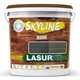Лазурь декоративно-защитная для обработки дерева LASUR Wood SkyLine Графитовая 5 л - изображение 1
