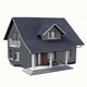 Краска Акрил-латексная Фасадная Skyline RAL 7012 Графитовый Шторм 3л - изображение 5