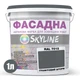 Краска Акрил-латексная Фасадная Skyline RAL 7012 Графитовый Шторм 1л - изображение 2