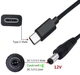 Кабель для роутера з тригером PD 12V Type-C на 2×DC 5.5×2.5 разветвитель 2в1 (Max 36W, 3A) 1м. - изображение 3