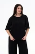 Блуза MIRA чорний 2XL (3044084) - изображение 4