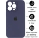 Чохол Silicone Premium case з захистом камери для iPhone 15 Pro Full Camera Protective dark blue - изображение 1