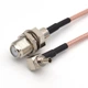 Пигтейл переходник F female – CRC9 (20 см) для антенн, Wi-Fi, 4G, GPS - изображение 4
