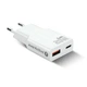 Зарядное устройство everActive GaN SC-340Q White Super Slim, 1xUSB+1xUSB-С QC3.0+PD 20W, AC220V - изображение 2