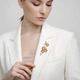 Брошь BROCHE бижутерия Цветы Сакуры розовая BRBF115379 - изображение 4