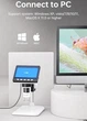 Електронний USB Мікроскоп із LCD екраном 50-1000х кратний зум, білий - зображення 4