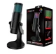Настольный игровой микрофон Xtrike с RGB подсветкой USB 3.0, микрофон для стримов - изображение 2
