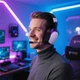Навушники ACEFAST gaming wireless headset H11 |BT/2.4G/3.5mm, 70h, Xbox, PS4/PS5/PC| White - зображення 7