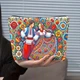 Косметичка клатч жіноча на блискавці Український мотив 26 х 18 х 1 см - зображення 3