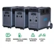 Зарядна станція з функцією UPS ABOK 3600W / 3840Wh / LiFePO4 на колесах чиста синусоїда - зображення 6