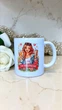 Керамическая чашка для девушки "Ты Прекрасная" с изображением - Chaban_Souvenir - Кружка для девушки, любимой, подруги, подружки, с надписью, идея подарка, Красивый рисунок, (330 мл) WH_011 - изображение 3