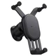 Автотримач з БЗП Baseus Stable Gravitational Car Mount Pro 15W (Air Outlet Version) (SUWX03) - зображення 1