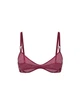 Комплект білизни Victoria's Secret погруддя Push-Up та трусики тонг 1159864238 (Червоний 38D/XL) - зображення 4