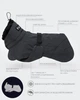 Світловідбиваюча зимова куртка для собак на FIR-підкладці PAIKKA Visibility Winter Jacket Dark 40 - зображення 4