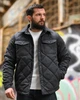 Куртка рубашка мужская CUTTER черная, утепленная фланелевая куртка рубашка Slimtex L - изображение 1