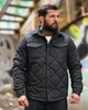 Куртка рубашка мужская CUTTER черная, утепленная фланелевая куртка рубашка Slimtex L - изображение 2