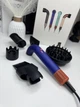 Профессиональный фен для волос HD18 Supersonic r Pro Hair Dryer Curly+Coily Vinca Blue/Topaz Синий - изображение 5