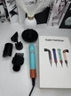 Профессиональный фен для волос HD18 Supersonic r Pro Hair Dryer Curly+Coily Ceramic Patina/Topaz Бирюзовый - изображение 6