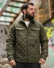 Куртка рубашка мужская CUTTER олива, утепленная фланелевая куртка рубашка Slimtex XL - изображение 2