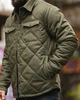 Куртка рубашка мужская CUTTER олива, утепленная фланелевая куртка рубашка Slimtex XL - изображение 8