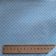 Тканина міткаль, бавовна, принт горошок на блакитному, відріз 1,67 м - зображення 3