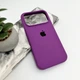 Защитный чехол-накладка Silicone Full Case AA Open Cam для Apple iPhone 17 Pro Purple (FullOpeAAi17P-19) - изображение 4