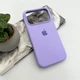 Защитный чехол-накладка Silicone Full Case AA Open Cam для Apple iPhone 17 Pro Elegant Purple (FullOpeAAi17P-26) - изображение 4