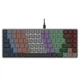 Клавіатура GamePro MK140R Red Swich Low Profile USB Dark Gray (MK140R) GamePro MK140R 996482 - зображення 1