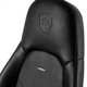 Крісло ігрове Noblechairs Icon Black (NBL-ICN-PU-BLA) Noblechairs NBL-ICN-PU-BLA 995905 - зображення 2