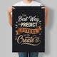 Мотивационный постер The Best Project You'll Ever Work On Is You А3 30х42 см (MOTN016_А3) - изображение 1