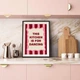 Постер для кухни This Kitchen Is For Dancing Эта кухня предназначена для танцев А3 30х42 см (MOTN008_А3) - изображение 3