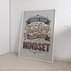 Мотивационный постер Change Your Thinking Change Your Mindset А3 30х42 см (MOTN015_А3) - изображение 4