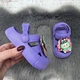 Кроксы сабо детские для девочки Dago Style фиолетовые пена ЭВА 27р (17 см) 7149 - изображение 4