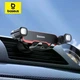 Автотримач в авто для мобільних на дефлектор Mr Hui Gravity Car Mount Black, Baseus (SUYL-HU01) - зображення 7
