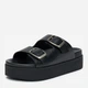 Женские шлепанцы кожаные G-Star Raw RIMA-118915 5904862332833 36 23.7 см Черные (5904862332840) - изображение 2