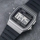 Наручний годинник Casio F-91WM-1B, цифровий, полімерний ремінець, водозахист 30 м - зображення 3