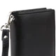 Вертикальний гаманець шкіряний жіночий ST Leather 19274 Чорний - зображення 6