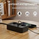 Подовжувач мережевий EU 1.5 м з таймером 1–24 год, 3 розетки, 3 USB та 3 Type-C, настільний Power Strip - зображення 6