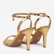 Женские босоножки Nine West S2S15503 5906751045114 38 25.1 см Золотистые (5906751045213) - изображение 3