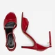 Женские босоножки Nine West S4S16766 5906751037638 25.3 см 38 25.3 см Красные (5906751037744) - изображение 5